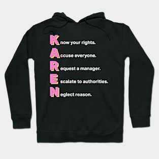 Karen Acronym Hoodie